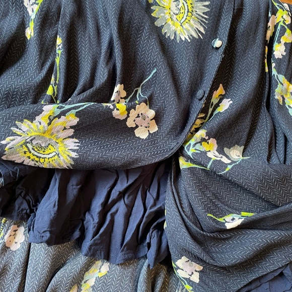 Free People Lost In You Floral Midi Dress - Picture 10 of 13